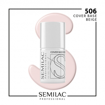 Semilac Cover Base Beige 506 11 ml